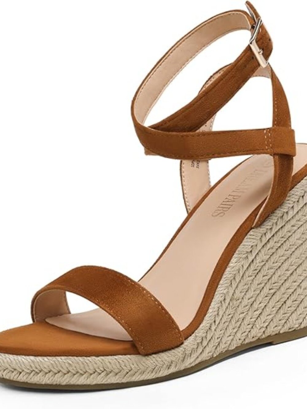 Womens Open Toe Espadrilles Dressy Platform Sandals Buckle Ankle Strap Stylish W - Picture 2 of 5